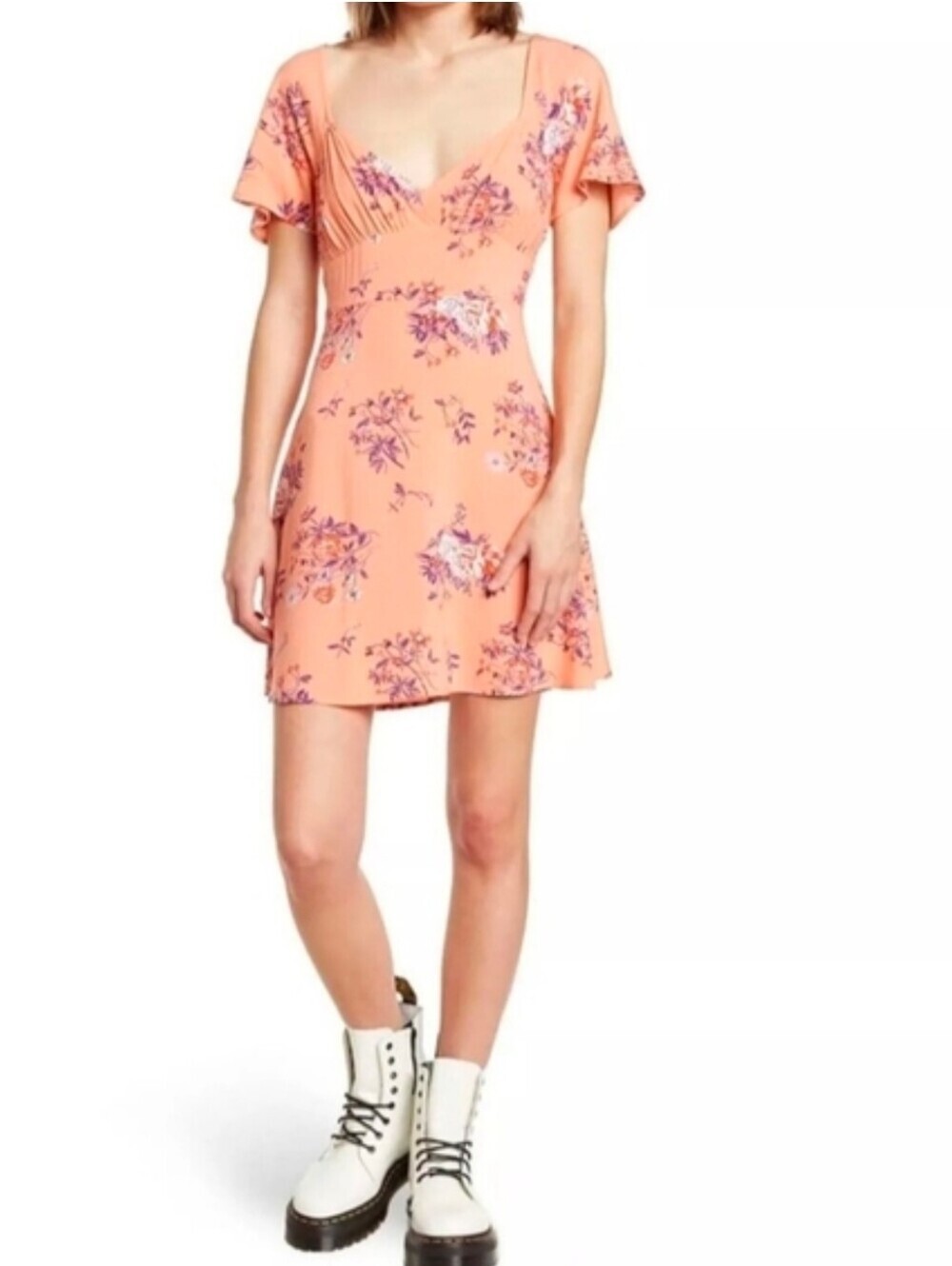 Abound Floral Fit & Flare Dress